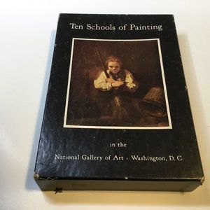 1959-60 Ten Schools of Painting Slipcase National Gallery of Art Smithsonian